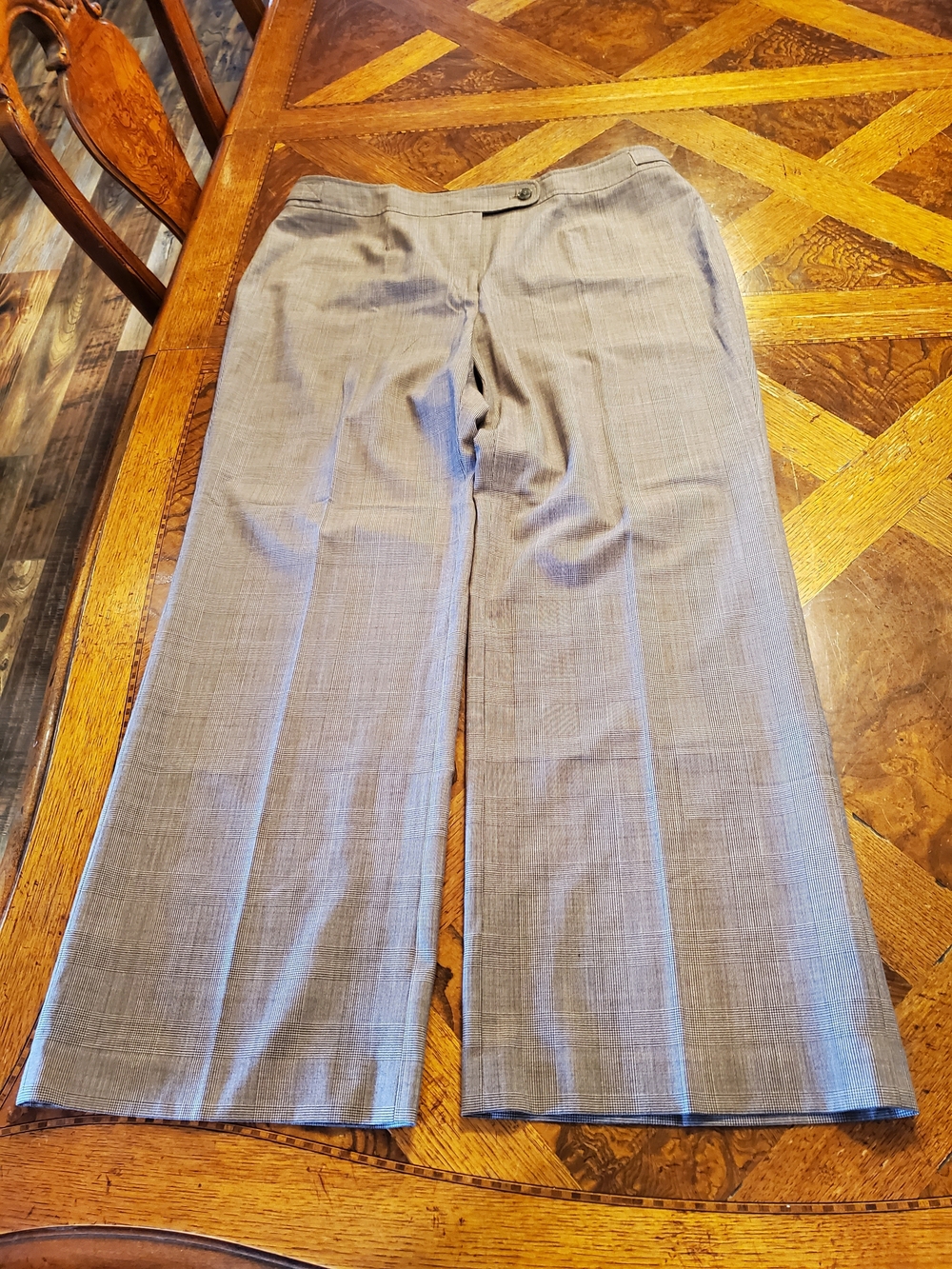 Jones New York Collection Women 16W Wide-Leg Trousers